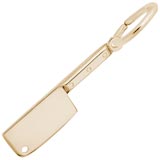 10K Gold Meat Cleaver Charm by Rembrandt Charms