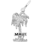 Sterling Silver Maui Palm Tree