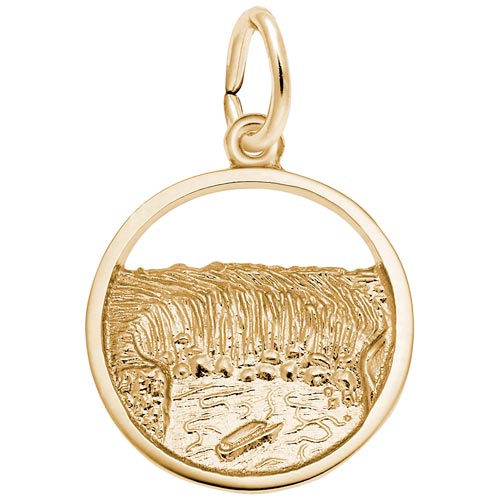 10K Gold Niagara Falls Charm by Rembrandt Charms 10K Gold Niagara Falls Charm by Rembrandt Charms
