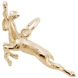 14k Gold Antelope Charm by Rembrandt Charms