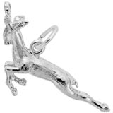 Sterling Silver Antelope Charm by Rembrandt Charms