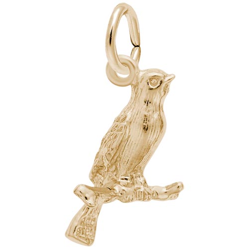 Gold Plate Canary Charm by Rembrandt Charms Gold Plate Canary Charm by Rembrandt Charms