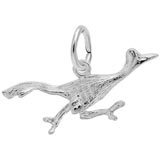 14K White Gold Road Runner Charm by Rembrandt Charms