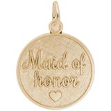 10K Gold Maid of Honor