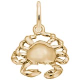 10K Gold Crab Charm by Rembrandt Charms