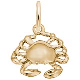 14K Gold Crab Charm by Rembrandt Charms