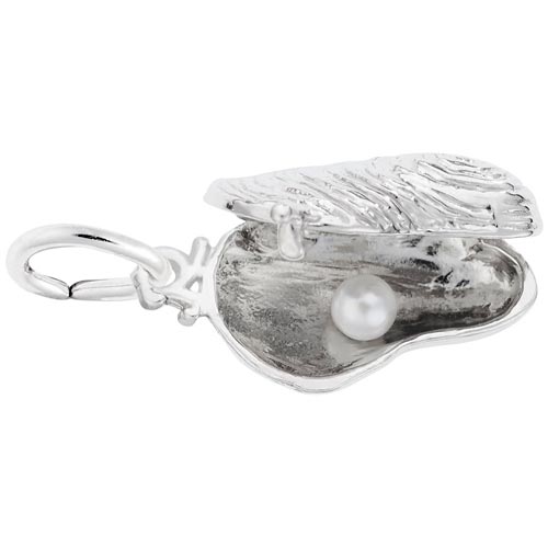 Sterling Silver Opening Oyster Charm by Rembrandt Charms