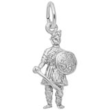 Sterling Silver Scott Warrior Charm by Rembrandt Charms