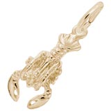 14K Gold Small Lobster Charm by Rembrandt Charms