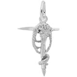 14K White Gold Mountain Climbing Equipment by Rembrandt Charms