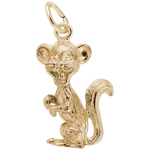 14K Gold Gopher Charm by Rembrandt Charms