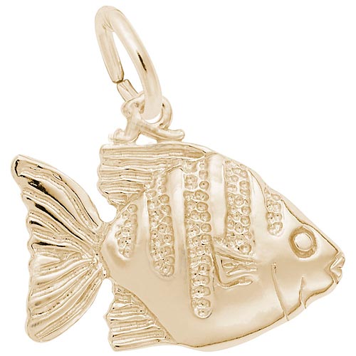 14K Gold Angelfish Charm by Rembrandt Charms
