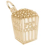 14K Gold Popcorn Charm by Rembrandt Charms