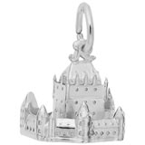 14K White Gold Chateau Frontenac LRG