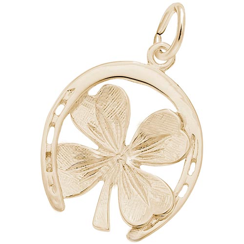 14K Gold Good Luck Charm by Rembrandt Charm 14K Gold Good Luck Charm by Rembrandt Charm