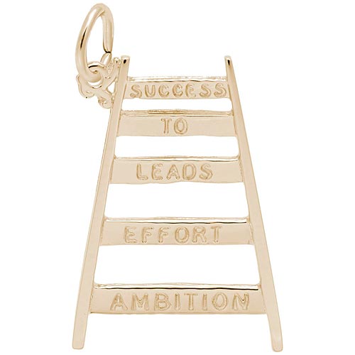 10K Gold Ladder of Success Charm by Rembrandt Charms