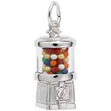 Sterling Silver Gumball Machine Charm by Rembrandt Charms