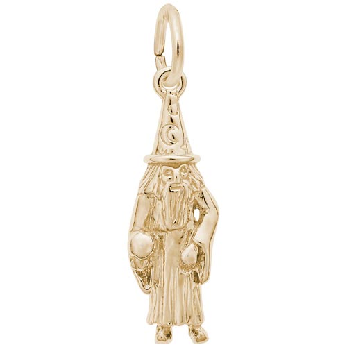 14K Gold Wizard Charm by Rembrandt Charms