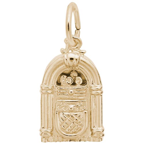 14K Gold Juke Box Charm by Rembrandt Charms 14K Gold Juke Box Charm by Rembrandt Charms