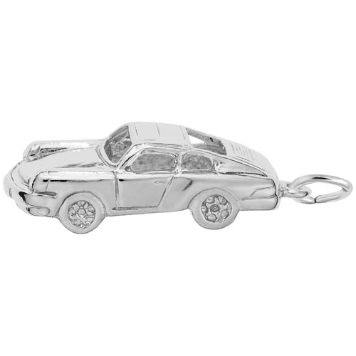 14K White Gold Car Charm by Rembrandt Charms