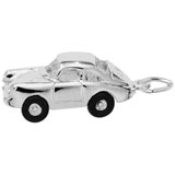 14K White Gold Car Charm by Rembrandt Charms