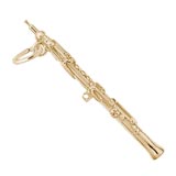 14K Gold Oboe Charm by Rembrandt Charms