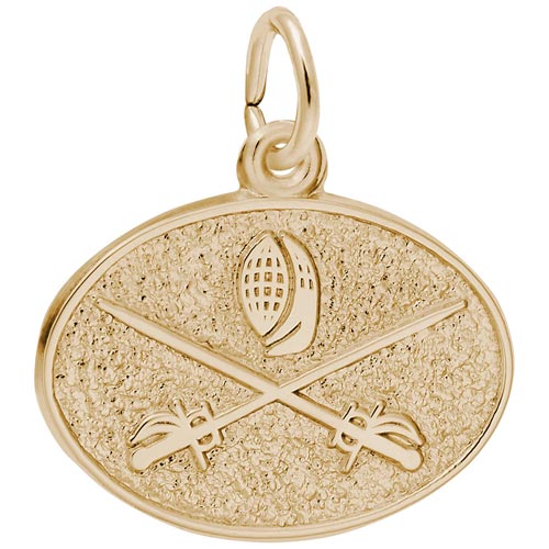 14K Gold Fencing Charm by Rembrandt Charms