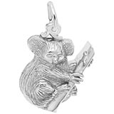 Sterling Silver Koala Bear Gold Charm by Rembrandt Charms