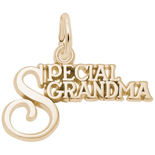 14K Gold Special Grandma Charm by Rembrandt Charms