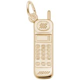 10K Gold Cell Phone Charm by Rembrandt Charms