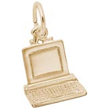 10K Gold Computer Charm by Rembrandt Charms