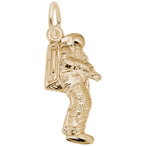 10K Gold Astronaut Charm by Rembrandt Charms