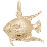 10K Gold Angelfish Charm by Rembrandt Charms
