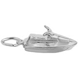 Sterling Silver Jet Ski Charm by Rembrandt Charms