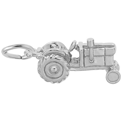 Sterling Silver Tractor Charm by Rembrandt Charms Sterling Silver Tractor Charm by Rembrandt Charms
