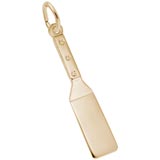 Gold Plate Cooking Spatula Charm by Rembrandt Charms
