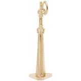 Gold Plate CN Tower Charm by Rembrandt Charms
