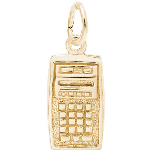 14K Gold Calculator Charm by Rembrandt Charms