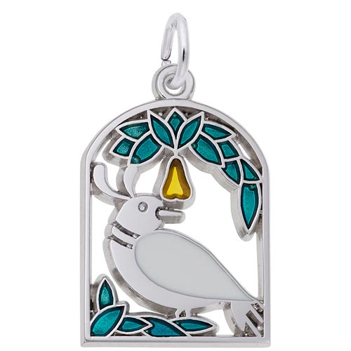 14K White Gold The 12 Days of Christmas Day 1 by Rembrandt Charms 14K White Gold The 12 Days of Christmas Day 1 by Rembrandt Charms