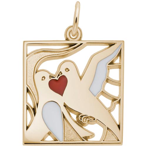 14K Gold The 12 Days of Christmas Day 2 by Rembrandt Charms