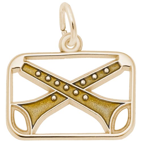 14K Gold The 12 Days of Christmas Day 11 by Rembrandt Charms