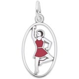 14K White Gold The 12 Days of Christmas Day 9 by Rembrandt Charms