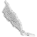 Sterling Silver Aruba Charm by Rembrandt Charms