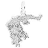 Sterling Silver Greece Charm by Rembrandt Charms