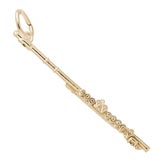 Gold Plated Flute Charm by Rembrandt Charms
