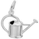 Sterling Silver Watering Can Charm by Rembrandt Charms