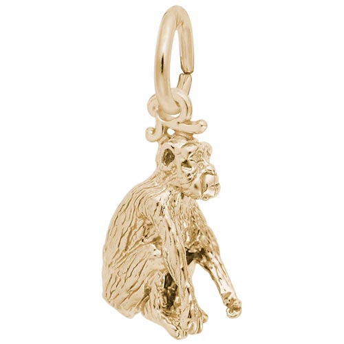 10K Gold Monkey Charm by Rembrandt Charms 10K Gold Monkey Charm by Rembrandt Charms