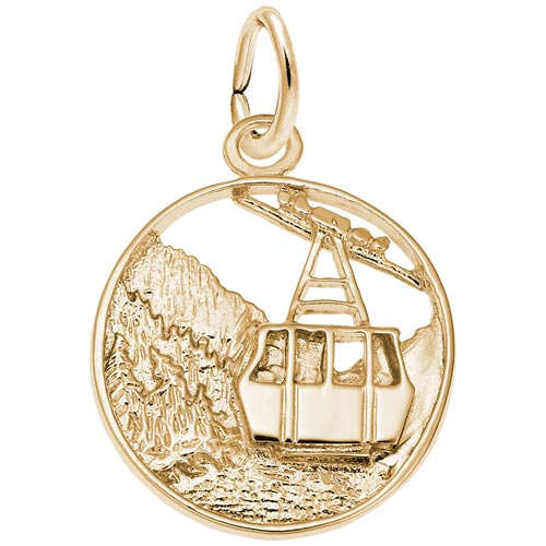 14K Gold Banff Canada Charm by Rembrandt Charms