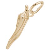 10K Gold Chili Pepper Charm by Rembrandt Charms