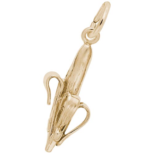 14K Gold Banana Charm by Rembrandt Charms